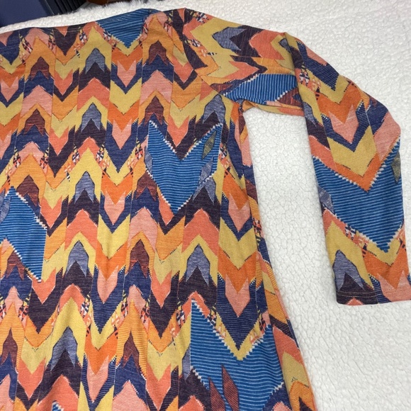 Women’s Medium Multi-Color LuLaRoe Sarah Duster Cardigan - Picture 8 of 15
